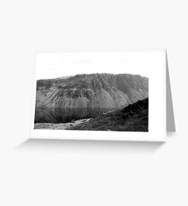 The Screes, Wast Water. Lake District National Park. Greeting Card