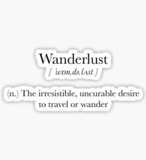 Wanderlust Sticker