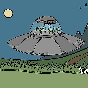 Artwork thumbnail, Alien Dance Party in UFO by Otter-Grotto
