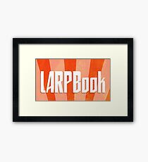 LARPBook Word Framed Print
