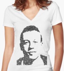 Macklemore Portrait Women's Fitted V-Neck T-Shirt