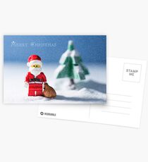 Christmas Greeting Card Postcards