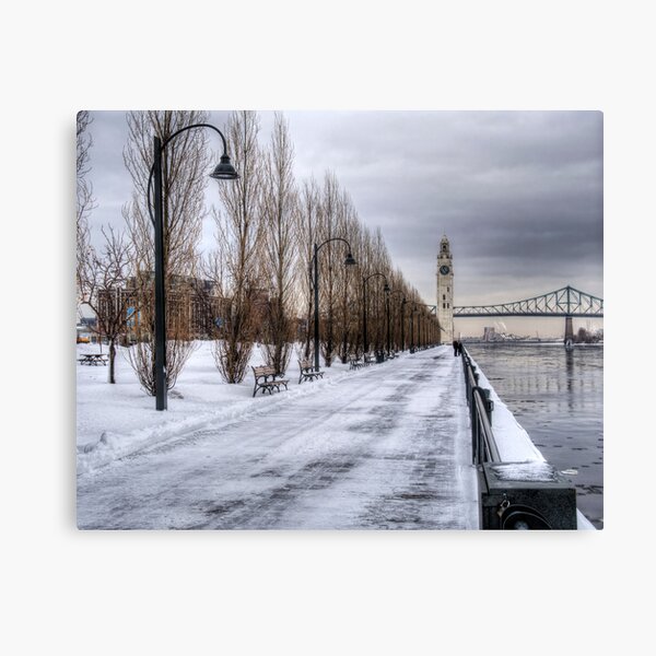 The Clocktower, Montreal Canvas Print