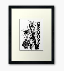 Groovy Framed Print