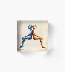 The Twins Acrylic Block