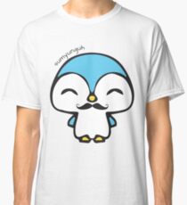 Mustache Penguin Kawaii Classic T-Shirt
