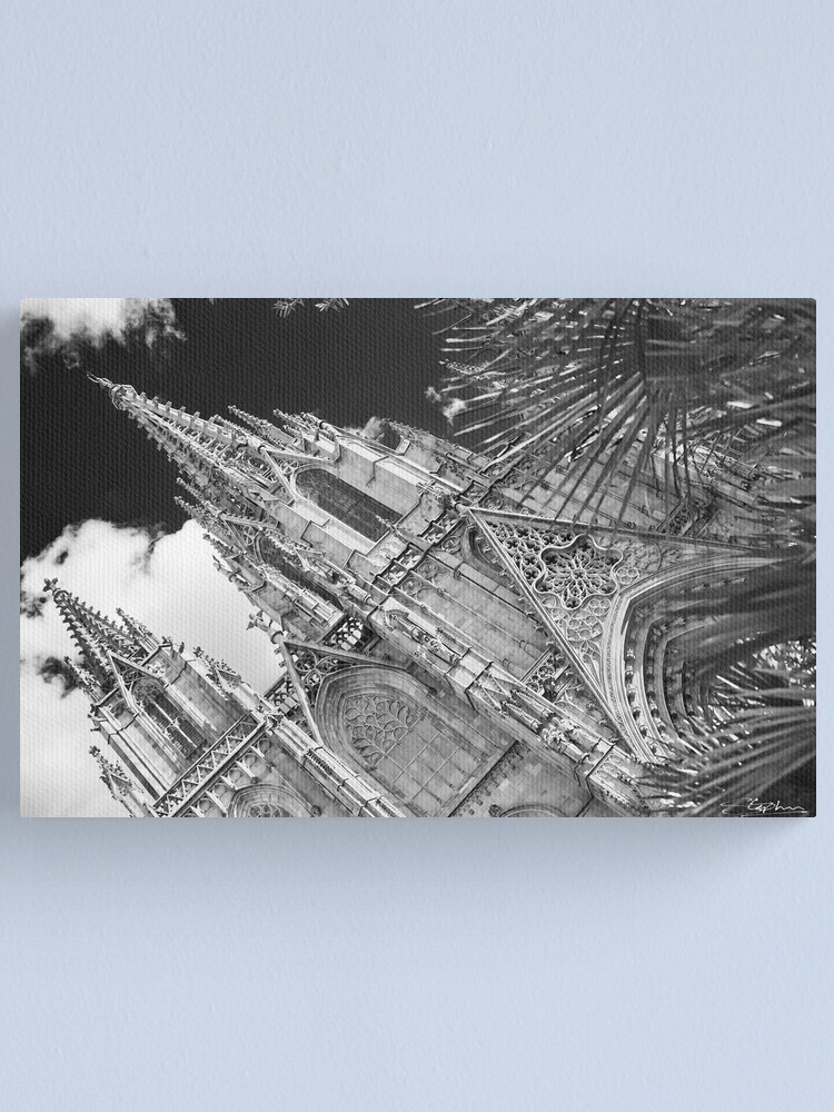 Alternate view of Barcelona Cathedral Canvas Print