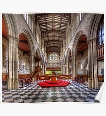 St Mary The Virgin Church - Nave Poster