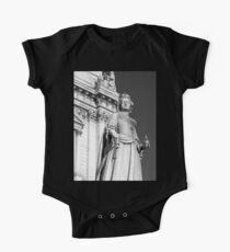 Queen Anne 1 B&W One Piece - Short Sleeve