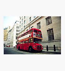 Routemaster Photographic Print