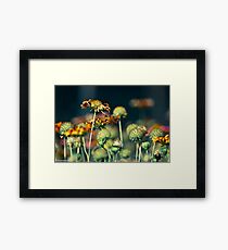Happiness is...take care your people...Got featured Work Framed Print
