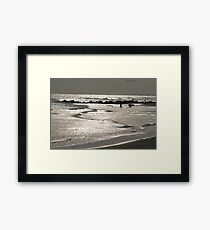 Lonely Ocean Framed Print