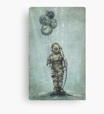 Balloon Fish Metal Print