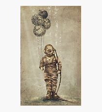 Balloon Fish (Sepia) Photographic Print