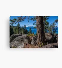 Above Chimney Beach Canvas Print