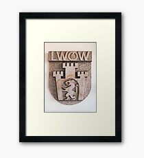 Coat of arms. Framed Print