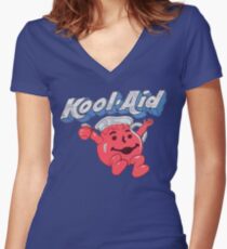 Kool-Aid, Oh-yeah! Women's Fitted V-Neck T-Shirt