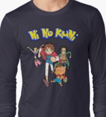 Pokemon + Ni No Kuni = Pokuni? Ninokémon? Long Sleeve T-Shirt
