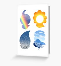 Castform used Weather Ball Greeting Card