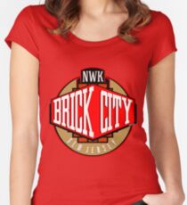'Brick City West' Women's Fitted Scoop T-Shirt