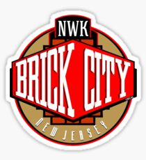 'Brick City West' Sticker