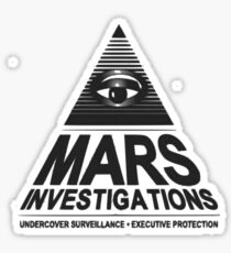 Mars investigation Sticker