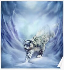 Snow Leopard - Snow Spirit Poster