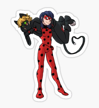 Miraculous Ladybug Stickers | Redbubble