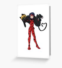 She can lift! Greeting Card