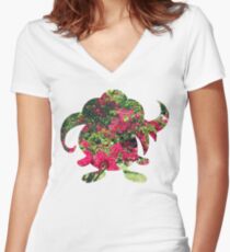 Gloom used Petal Dance Women's Fitted V-Neck T-Shirt