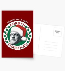Have a Very Corbyn Christmas Postcards