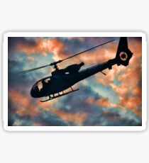 Helicopter Sticker