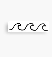 Waves Metal Print