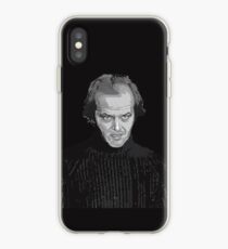 Jack Nicholson (Jack Torrance) The Shining poster iPhone Case