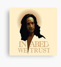 In Abed We Trust Canvas Print