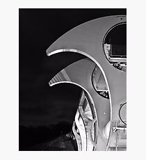 Black & White Falkirk Wheel. Photographic Print