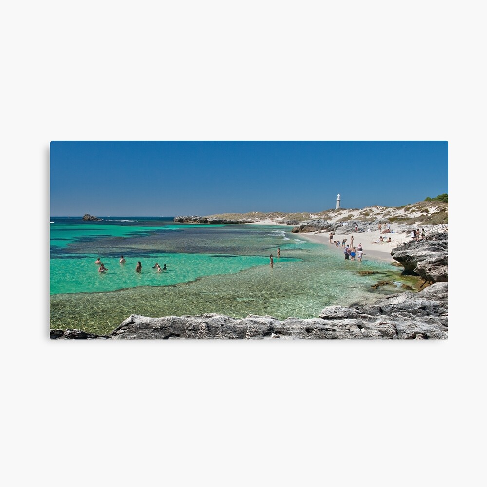 The Basin - Rottnest Canvas Print