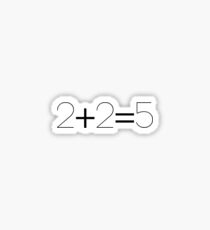 2+2=5 Sticker