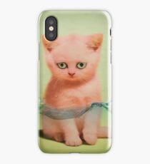 kitten tears 02 iPhone Case