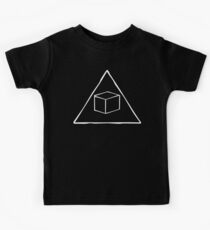 Delta Cubes Will Never Die! (White) Kids Tee