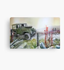 Beyond the place where time is still Canvas Print