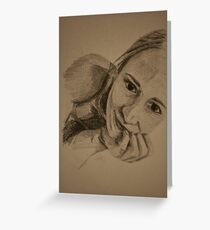 Self portrait Greeting Card