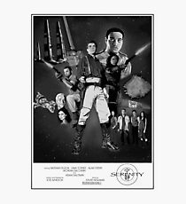 Serenity: The Alliance Strikes Back (black and white version) Photographic Print