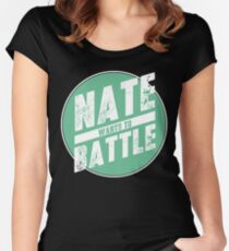 NateWantsToBattle Circle Tee Women's Fitted Scoop T-Shirt
