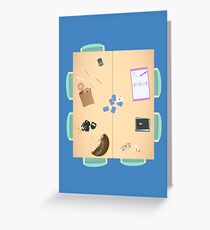 Group Study Room F Greeting Card