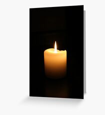 Earth hour Greeting Card