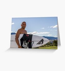Kelly Slater Greeting Card