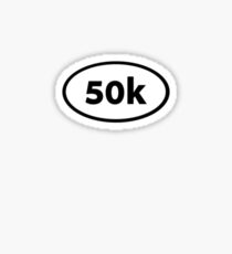 50K Oval Sticker