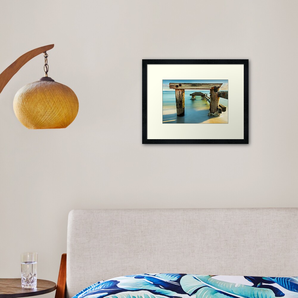 Out To Sea Framed Art Print