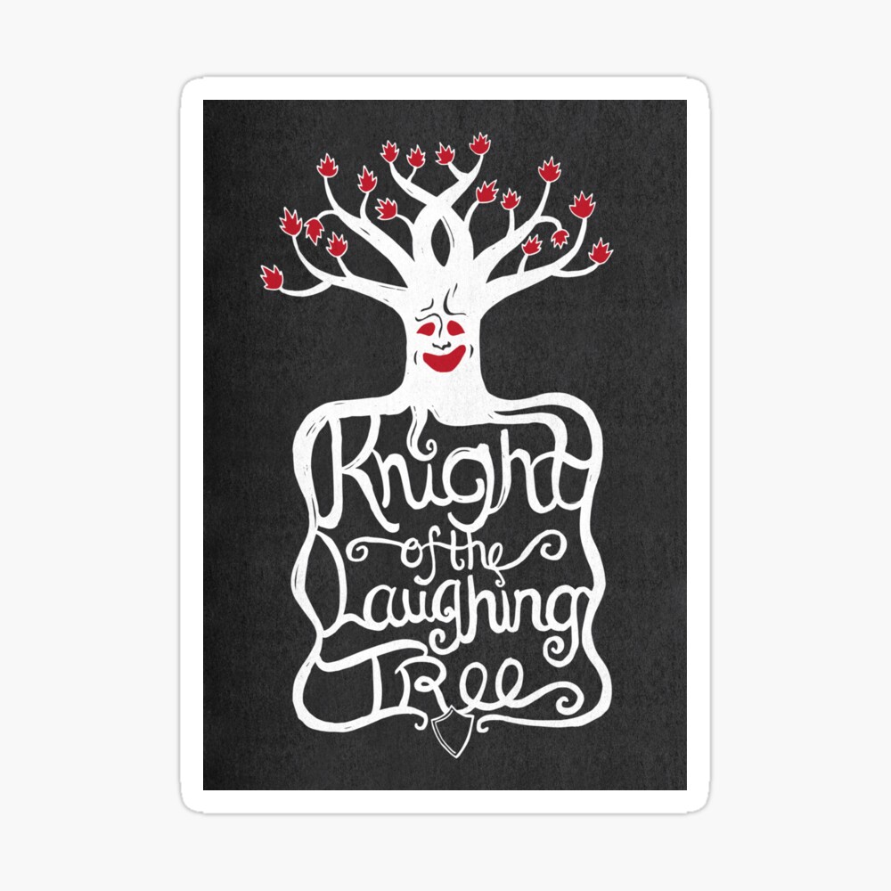 Knight of the Laughing Tree Sticker